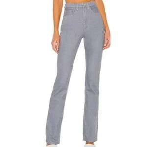 NWT WeWoreWhat Baby Boot Jeans in Grey Blue Size 31/34